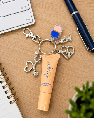 MeDCharms Badge Keychain