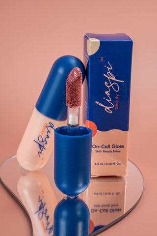 On-Call Gloss: Love my Job -  Warm Rose