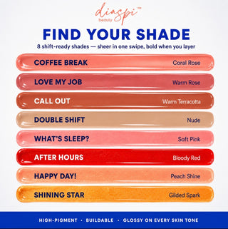 On-Call Gloss: What’s Sleep? - Soft Pink