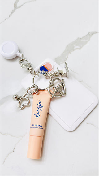 MeDCharms Badge Keychain